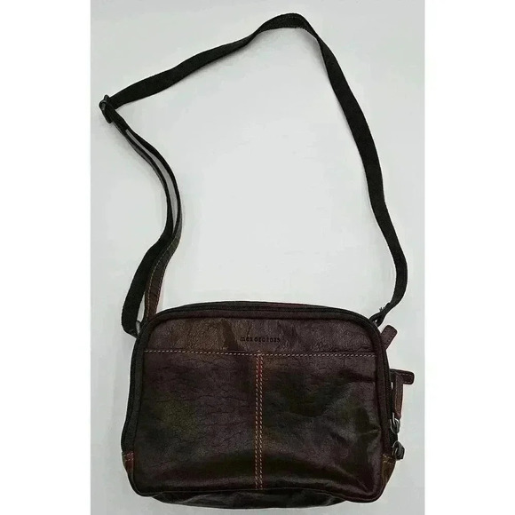 Jack George's Voyager Double Zippered Crossbody Bag - Picture 2 of 14